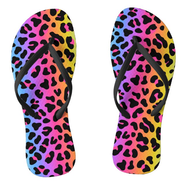 Rainbow Animalier Druckschuhe Flip Flops (Fußbett)