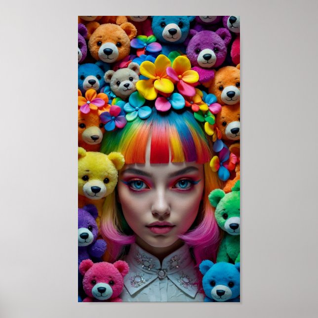 Rainbow Anime Poster (Vorne)