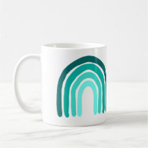 Rainbow Aquamarine Tasse