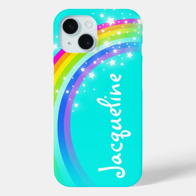 Rainbow aquams stars helle sky case (Rückseite)