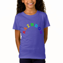 Rainbow Arc Word T - Shirt (Child)