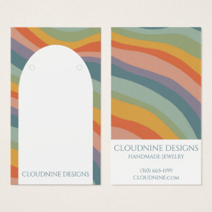 Rainbow Arch Earring Necklace Juwelier Display Car