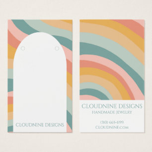 Rainbow Arch Earring Necklace Juwelier Display Car