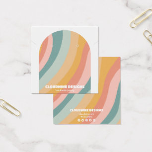 Rainbow Arch Earring Necklace Juwelier Display Car