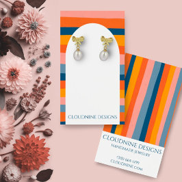 Rainbow Arch Earring Necklace Juwelier Display Car