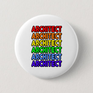 Rainbow Architect Button