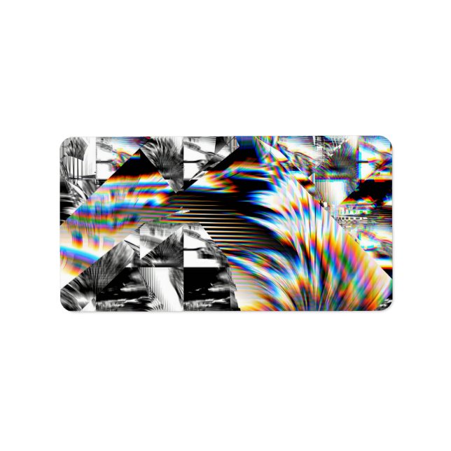 Rainbow-Assault Adressaufkleber (Vorne)