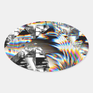 Rainbow Assault Ovaler Aufkleber