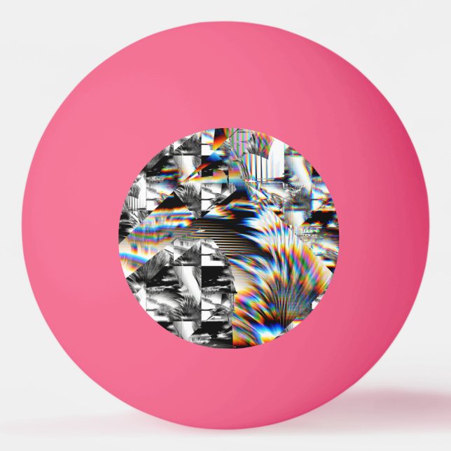 Rainbow Assault Pong Ball Tischtennisball (Vorderseite)