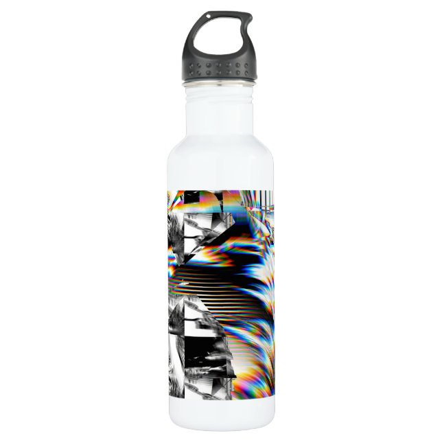 Rainbow Assault Stainless Steel Water Bottle Edelstahlflasche (Vorderseite)