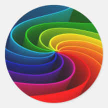 Rainbow-Aufkleber-Umschlag Aufkleber-Gastgeschenk