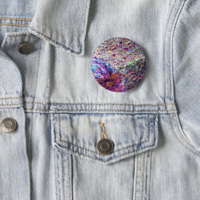 Rainbow Aura Crystals Button (Beispiel)