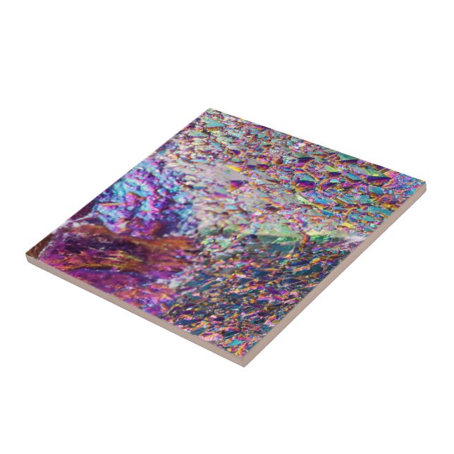 Rainbow Aura Crystals Fliese (Seite)
