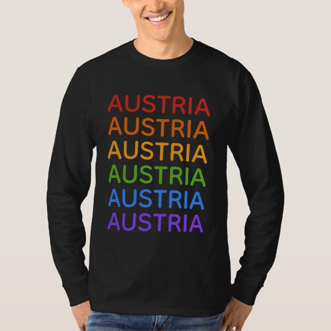 Rainbow Austria Shirts & Jacken (Vorderseite)