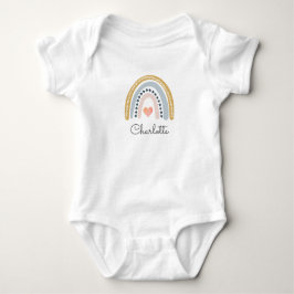 Rainbow Baby Baby Strampler