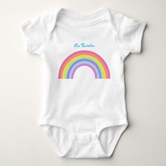 Rainbow Baby Baby Strampler (Vorderseite)