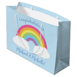 Rainbow Baby Dusche Große Geschenktüte