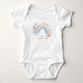 Rainbow Baby Miracle Strampler