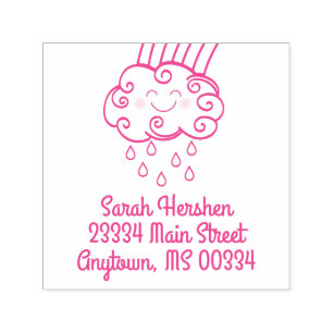 Rainbow Baby Shower Permastempel
