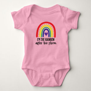 Rainbow Baby Strampler