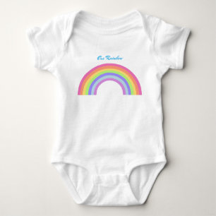 Rainbow Baby Strampler