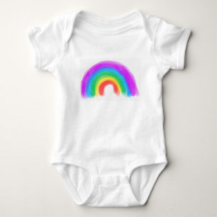 Rainbow Baby Strampler