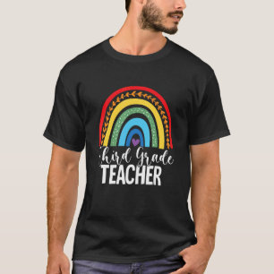 Rainbow Back to School 3rd Grade T-Shirt