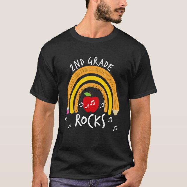 Rainbow Back to School T-Shirt (Vorderseite)