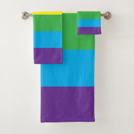 Rainbow Badhandtuch Set