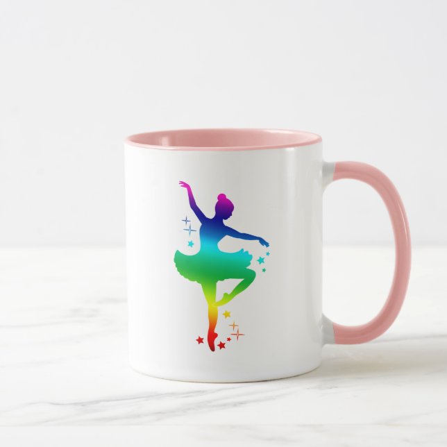 Rainbow Ballerina Tasse (Rechts)