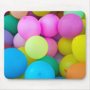 Rainbow Balloons Mousepad