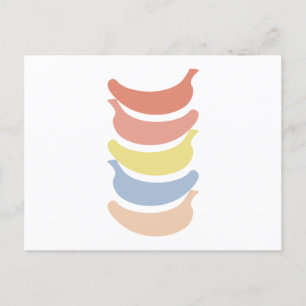 Rainbow Banana #1 Postkarte
