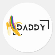Rainbow Banana - Daddy - Gay Pride