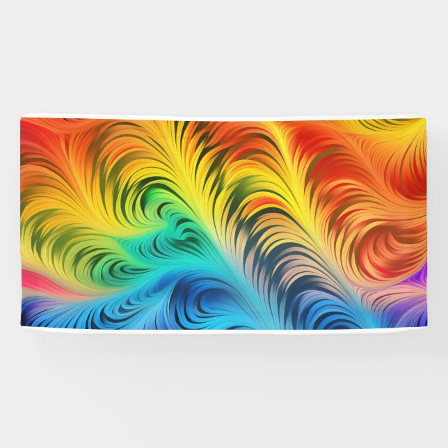 Rainbow-Banner Banner (Horizontal)