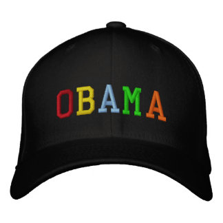 Rainbow Barack Obama Bestickte Kappe
