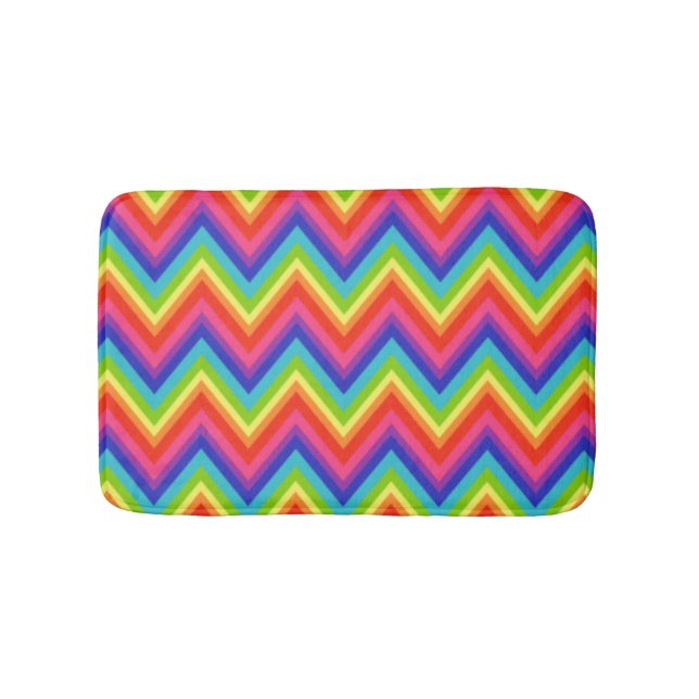 Rainbow Bath Mat Badematte (Vorderseite)