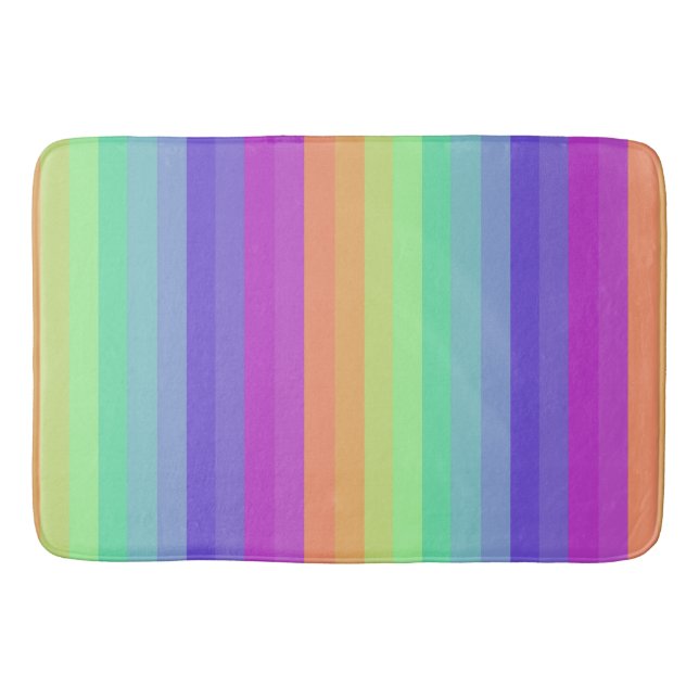 Rainbow Bath Mat Badematte (Vorderseite)
