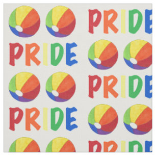 Rainbow Beach Ball Pride Sommerurlaub LGBTQ Stoff