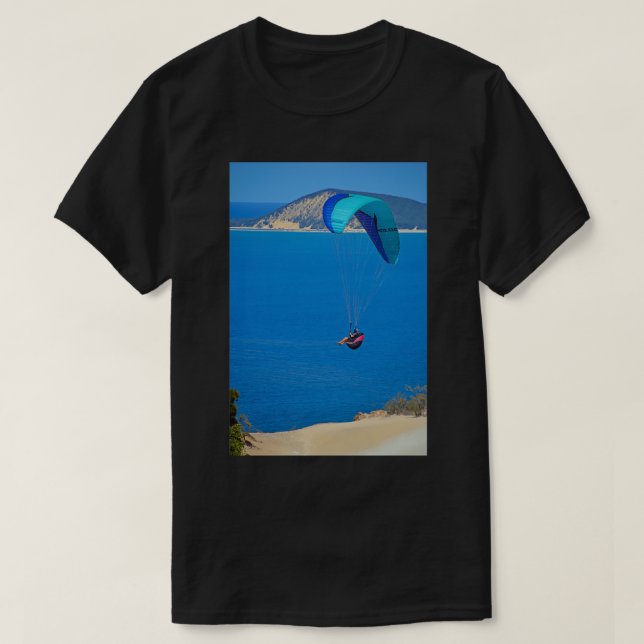 Rainbow Beach Paragliding T-Shirt (Design vorne)