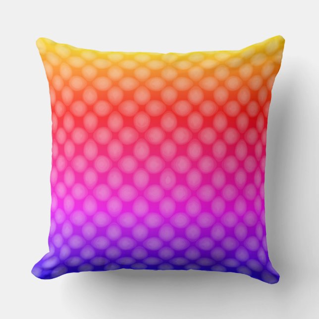 Rainbow Beads Kissen (Vorderseite)