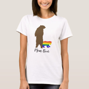 Rainbow Bear Mama Mutter Pride LGBT T-Shirt