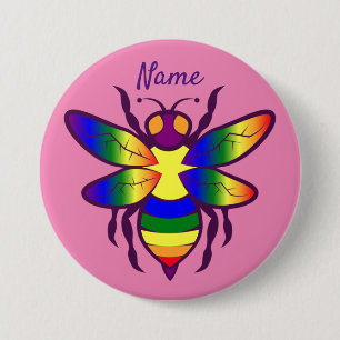 Rainbow Bee Thunder_Cove Button