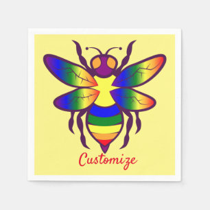 Rainbow Bee Thunder_Cove  Serviette