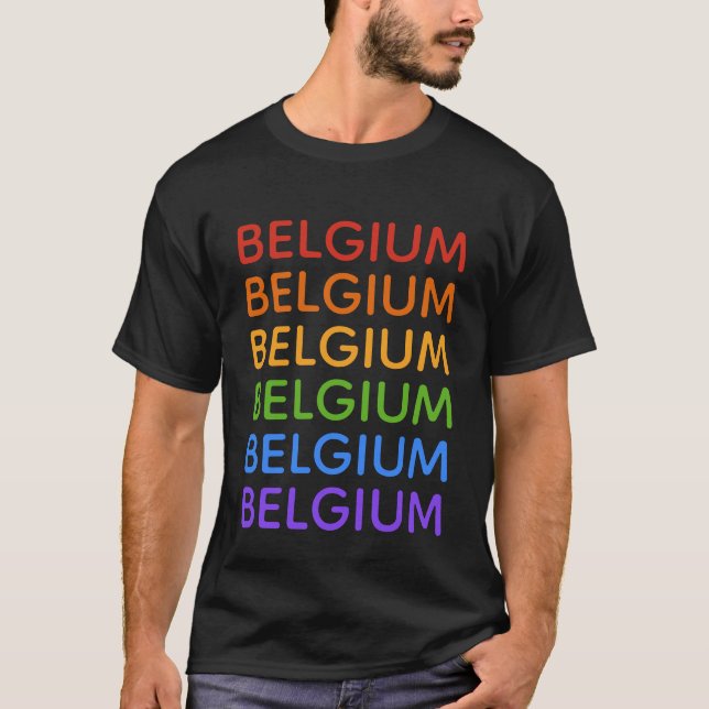 Rainbow Belgien Shirts & Jacken (Vorderseite)