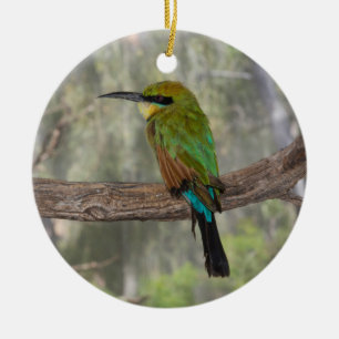 Rainbow-Bienenfresser, Australien Keramik Ornament