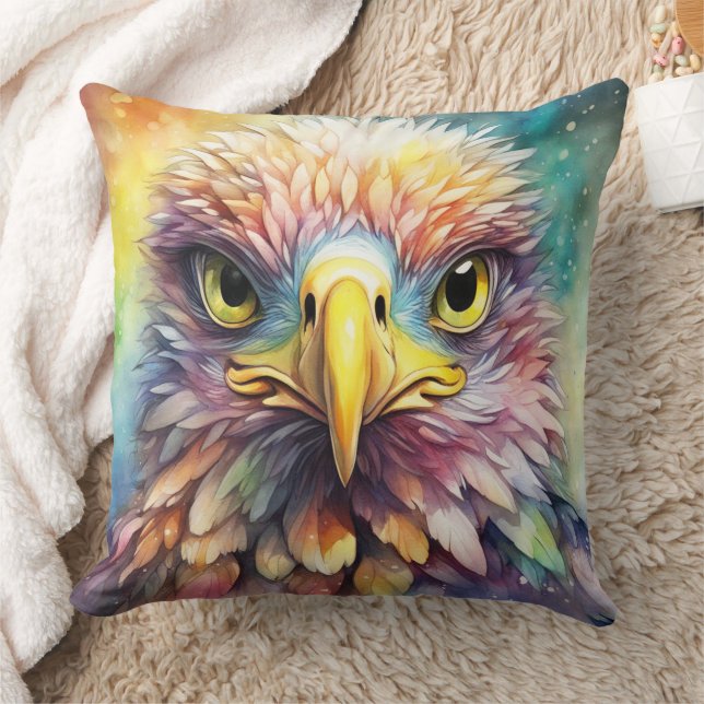 Rainbow Birds Adler 1 Kissen (Decke)
