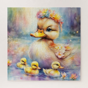 Rainbow Birds Duck 5 Puzzle