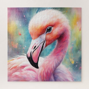 Rainbow Birds Flamingo 2 Puzzle