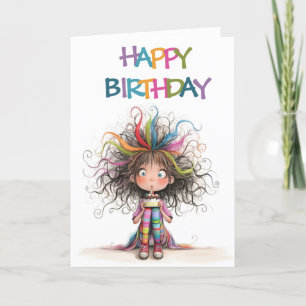 Rainbow Birthday Delight Feiertagskarte