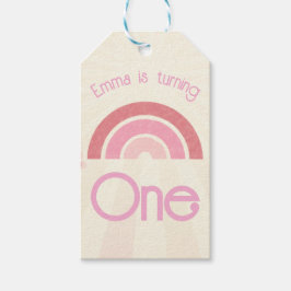 Rainbow Birthday Geschenkanhänger